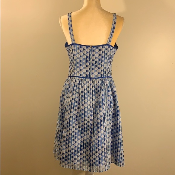 Blue Polka dot dress - Picture 4 of 4